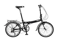 Tides Model - SOLOROCK 20" 7 Speed Aluminum Folding Bike (Matt BK)