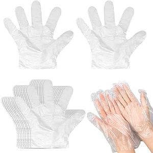 Paraffin Wax Bath Liners for Hand, 100PCS Plastic Thermal Therabath Glove Paraffin Wax Gloves for Hands, Hot Wax Therapy Mitten Bags Covers