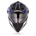 YAMAHA Yr8 Full Face Helmet (Blue, Size XL, Y6Ayr8Bbxl18, Motorcycling)