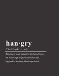 Hangry Dictionary Definition Blank 