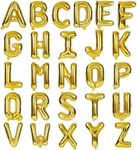 Letter Balloons 16 Inch Mylar Foil 