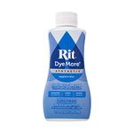 Rit DyeMore Single Bottle 7 Oz. Synthetic Liquid Fiber Dye for Clothing, Décor, and Crafts – Sapphire Blue