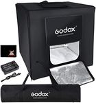 GODOX LSD80 LED Mini Photography Studio Tent 80 x 80 x 80cm Double LED Light Boards Studio Box for Photography Shooting(40W Power、10000~11000 Lumen、5800K±200K Color Temperature) (LSD80)