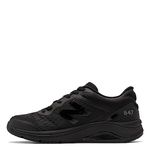 New Balance Men's 847 V4 Walking Shoe, Black/Black, 9 Narrow