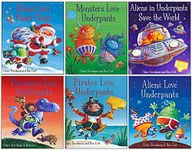 The Underpants 6 Books Collection Set By Claire Freedman & Ben Cort (Aliens Love Panta Claus, Monsters Love Underpants, Aliens in Underpants Save the World, Dinosaurs Love Underpants, Pirates, Aliens)