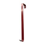 Simply Products 35cm Metal Wreath Hangers for Christmas - Ideal for Home Office Hook Over the Doors (Red)