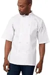 Chef Works Men's Volnay Chef Coat, 