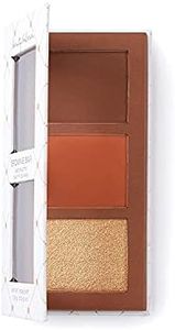 Beauty Bakerie Brownie Bar Mini Makeup Palatte, Contour, Bronzer, and Highlighter Makeup, Travel Size
