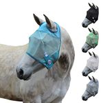 Derby Originals Reflective Mesh Fly Mask with 1 Year Warranty No Ears or Nose Cover