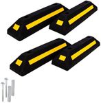 4 Pc Wheel Stopper 57CM Black with 
