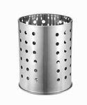 SINTAGE Stainless Steel Cutlery Holder Case Spoon Holder Perforated Stainless Steel Multipurpose | Pen Stand | Cutlery Stand | Spoon Holder for Kitchen & Dining Table(Holds 30 Pieces)