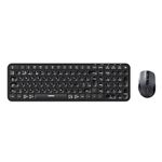 UGREEN Wireless Keyboard and Mouse Set, Bluetooth 5.0 and 2.4G Ergonomic Wireless Keyboard, Silent 4000 DPI Mouse, Multimedia Hotkeys for PC/Laptop/Windows/Mac/Chrome/Linux, QWERTY UK Layout