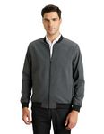 Symbol Premium Mens Smart Casual Fully Lined Mild Winter Jacket (Regular Fit) (SP-M-S24-JK-100_Grey_L)