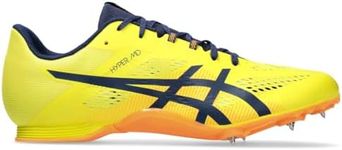 ASICS Unisex Hyper MD 8 Track & Field Shoe, 8, Bright Yellow/Blue Expanse