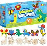 JOYIN 12 pcs Wooden Magnets, Spring