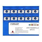 FomaSP Carbide Inserts for Aluminum APKT160408FR for Milling Cutting Aluminum Inserts 10 PCS