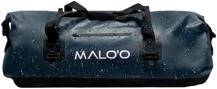 Malo'o Waterproof Dry Bag Duffel 40L/60L/100L, Roll Top Duffel Keeps Gear Dry for Kayaking, Rafting, Boating, Swimming, Camping, Hiking, Beach, Fishing - Internal & External Pockets