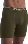 Icebreaker Merino Men's Underwear Anatomica Long Boxers Shorts, Loden, L