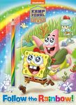 Follow the Rainbow! (Kamp Koral: SpongeBob's Under Years): Activity Book with Multi-Colored Pencil
