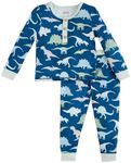 Mud Pie Boy Dino Glow Pjs