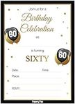60th Birthday Invitations for Men o