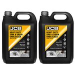 JCB 2 x 5L Heavy Duty Sink & Drain Unblocker - Ready To Use - Clears Blocked Drains And Helps To Keep Fresh Odour