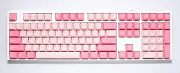 Ducky One 3 Gossamer Pink Hotswap Double Shot PBT Quack Mechanical Keyboard (Cherry MX Blue)