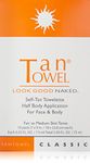 TanTowel Half Body Self-Tan Towelette Classic, Pack of 10