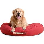 Heads Up For Tails Better Than Basics Round Mattress for Dogs - Red - L