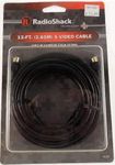 RadioShack S-Video Male to Male Video Cable, SVideo 3.65 Meters Super Video Cable S Video