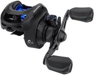 KastKing Centron Lite Baitcasting Fishing Reel, 7.1:1 Gear Ratio, Left Handed Reel, Black