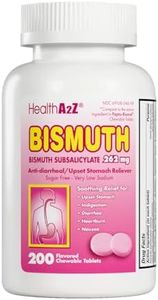 HealthA2Z® Bismuth Subsalicylate 262mg, Multi-Symptom Relief, 200 Ct