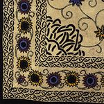 Cotton Celtic Sunflower Print Tapestry