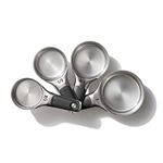 OXO Good Grips Stainless Steel Measuring Cups with Magnetic Snaps