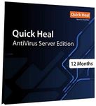 Quick Heal Antivirus Server- Renewal Pack - 1 User, 1 Year (Existing Quick Heal Single User SERVER Subscription needed (Email Delivery in 1 Hour - No CD)