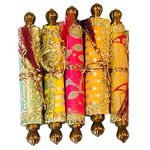 PartyStuff Ethnic Scroll Style Shagun Envelope Sagan Gift Envelopes for Weddings, Birthdays, Baby Shower, Anniversary (Multicolour, Pack of 20)