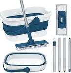 Collapsible Mop and Bucket Set with