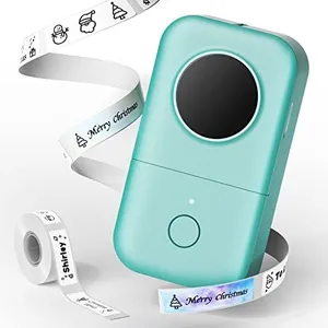Phomemo Label Maker Machine with Tape D30, Small Office Home Edit Label Maker, Mini Bluetooth Thermal Label Printer, Smart Mobile Pocket Handy Sticker Labeler Printer, Compatible with iOS/Android