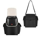 Seracle Carrying Case Portable Tote Bag Travelling Case for JBL Partybox Encore Essential Portable Party Speaker (Black)
