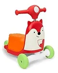 Skip Hop 3-in-1 Baby Activity Push Walker to Toddler Scooter, Zoo Fox