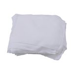 Walfront 100Pcs/Bag 6 x 6 Inch Microfiber Cleaning Cloth Lint Free Non Abrasive Ultra Soft Cloth for Phone Lens Glasses