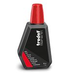 Trodat 7011 Stamp Pad Ink, 28ml, Red – for use with Trodat Stamp Pads 9051, 9072, 9052 and 9053