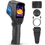 TOPDON TC004 Lite Thermal Imaging Camera, 160 x 120 IR Resolution 15-Hour Battery Life Handheld Infrared Thermal Imager with 1x / 2X / 4X Zoom Level, -4°F~1022°F Range, High and Low-Temperature Alarm