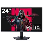 KOORUI 24 Inch Gaming Monitor, 165Hz 1080p 1ms IPS, Adaptive Sync, PC Monitor HDMI, Tilt Adjustable, Eye Care, VESA Wall Mountable (FHD 1920x1080, DisplayPort) Black