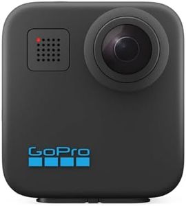 GoPro Max 360 Action Camera - 5.6K30 HD Video & 16.6MP Photos, Ultimate 360 Photography, Stabilization, Rugged & Waterproof, High-Performance Enduro Battery, Easy Object Tracking with Quik Editing App