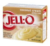 Jello Coconut Cream Instant Pudding and Pie Filling 96g