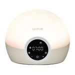 Lumie Bodyclock Spark 100 - Wake-up Light Alarm Clock with Sleep Sunset, white/off-white