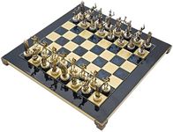 The Manopoulos Greek Mythology Chess Set with Wooden Case - MEDIUM