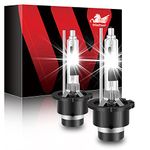 WinPower D2R Xenon Bulb 35W 6000k Pure White 12V Car HID Headlight Conversion Kit , 2 Lamps