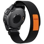 NotoCity for Garmin Fenix 6x Pro Strap, for Garmin Fenix 5x/5x Plus/6x/7x/7x Pro Strap, 26mm Quickfit Strap for Fenix3/HR, Descent Mk1/Mk2, Instinct 2X, Epix Pro 51mm, Enduro/2, Quatix 7x(Black)